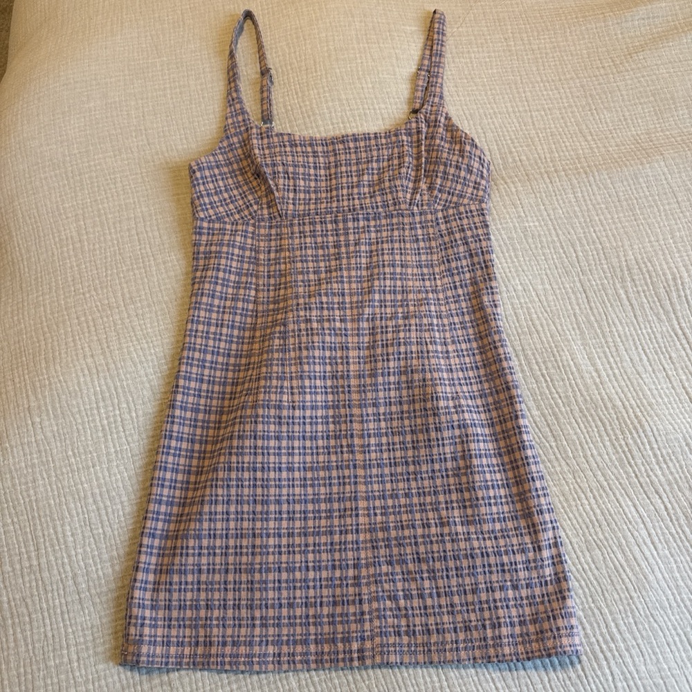 Urban Outfitters BDG Checkered Mini Dress